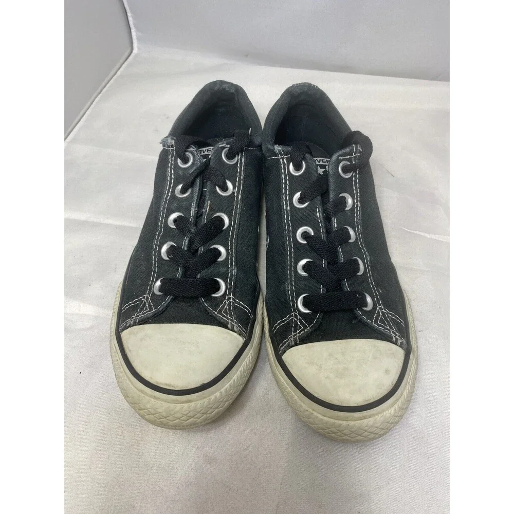 Converse Chuck Taylor all stars low street black 626090F kids size 4y